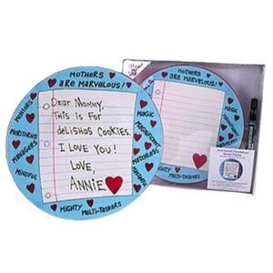 Do It Yourself Personalized Mother Platter 11" Our Name is Mudd Mothers Day NEW